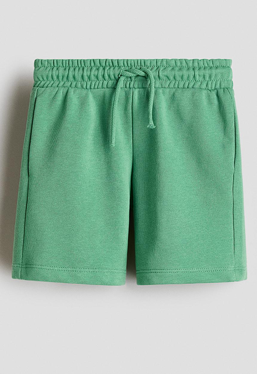 H&M - Sweatshirt shorts - green