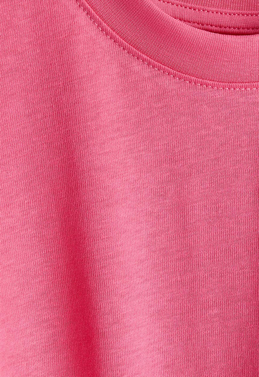 H&M - Boxy cotton T-shirt - pink