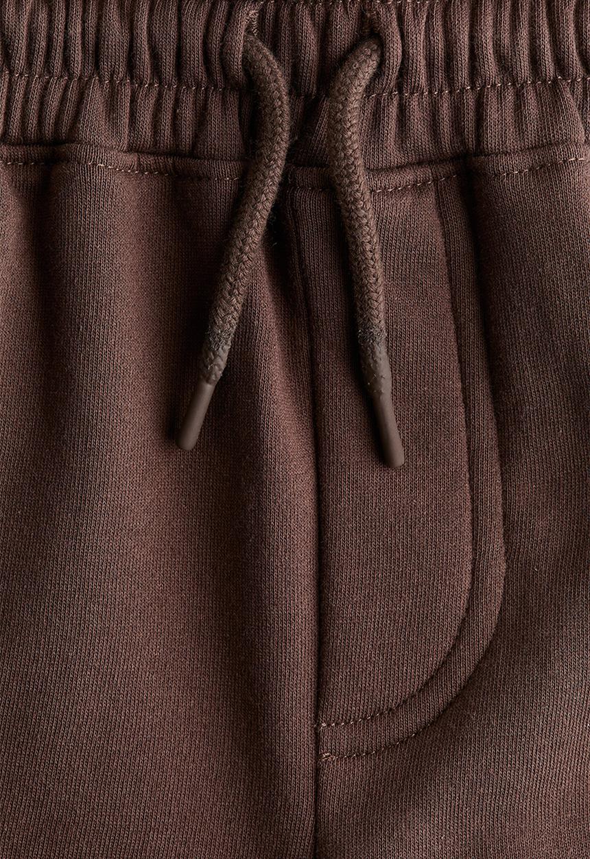 H&M - Cargo sweatshorts - dark brown