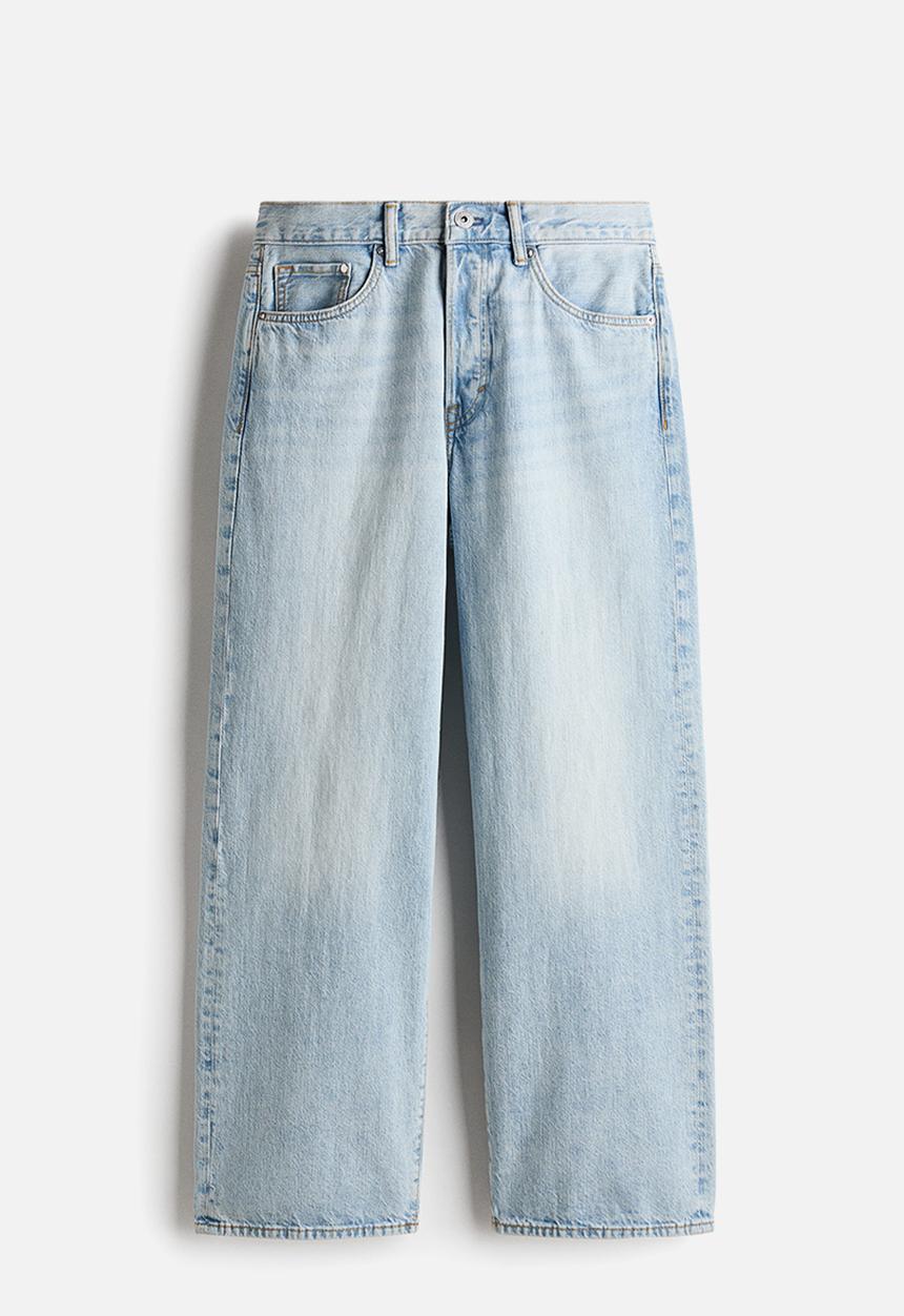 H&M - Loose jeans - light denim blue
