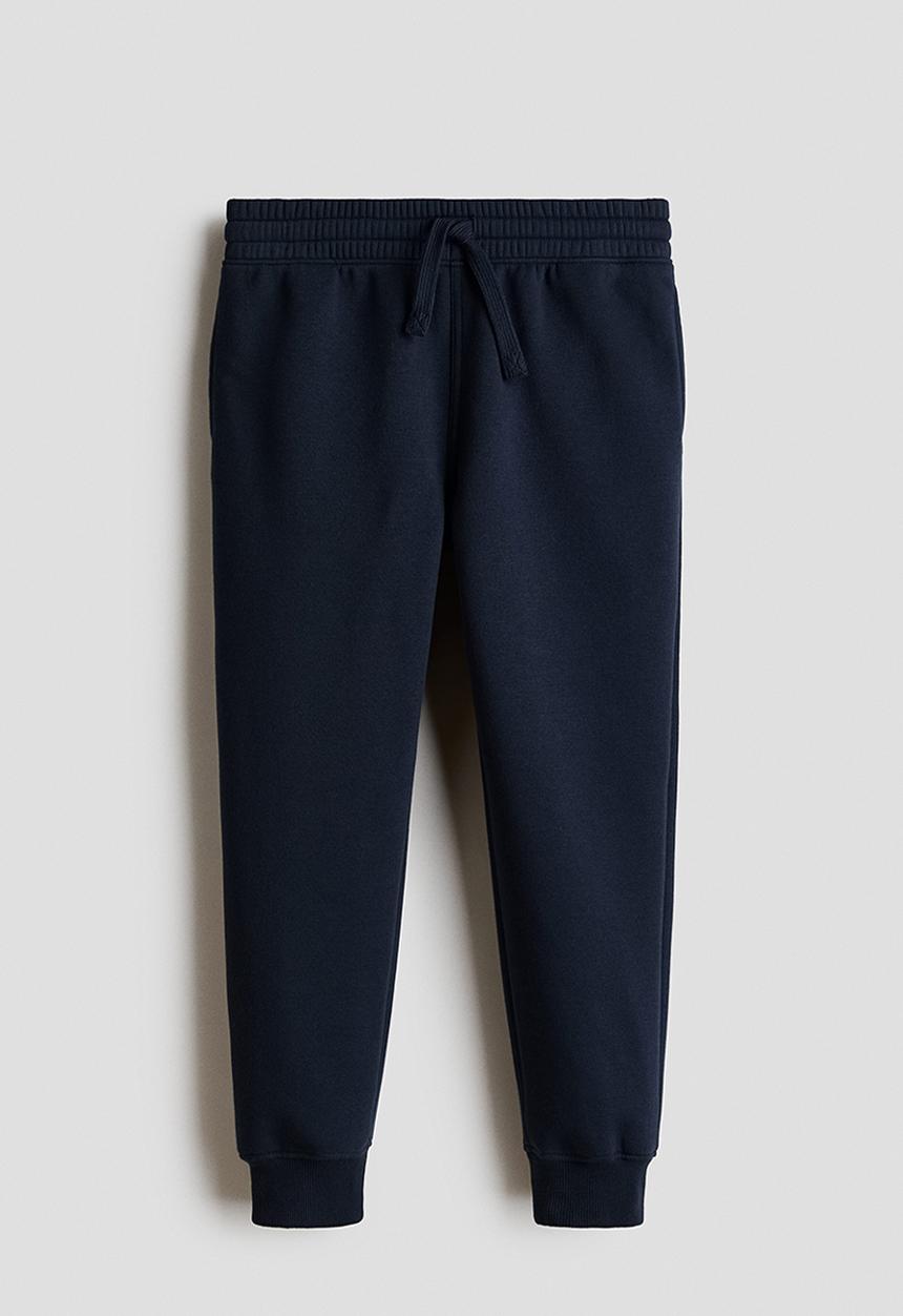H&M - Brushed-inside joggers - navy blue