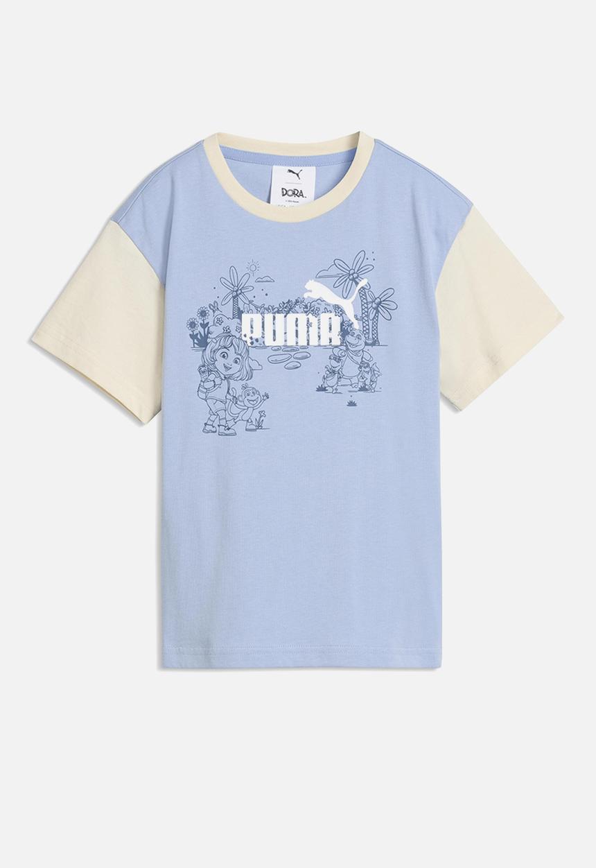 PUMA - Puma X Dora The Explorer Relaxed Graphic Tee - Chambray Blue
