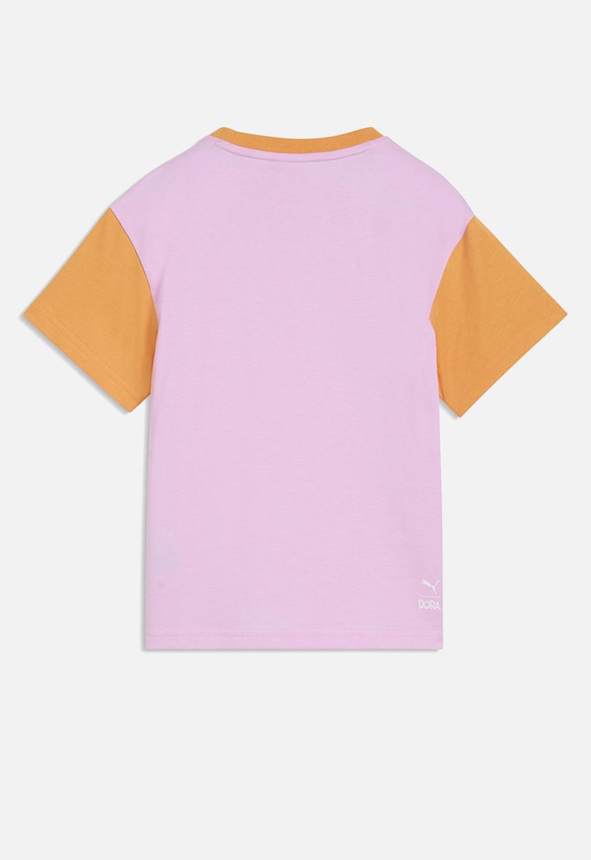 PUMA - Puma X Dora The Explorer Relaxed Graphic Tee - Mauve Glow