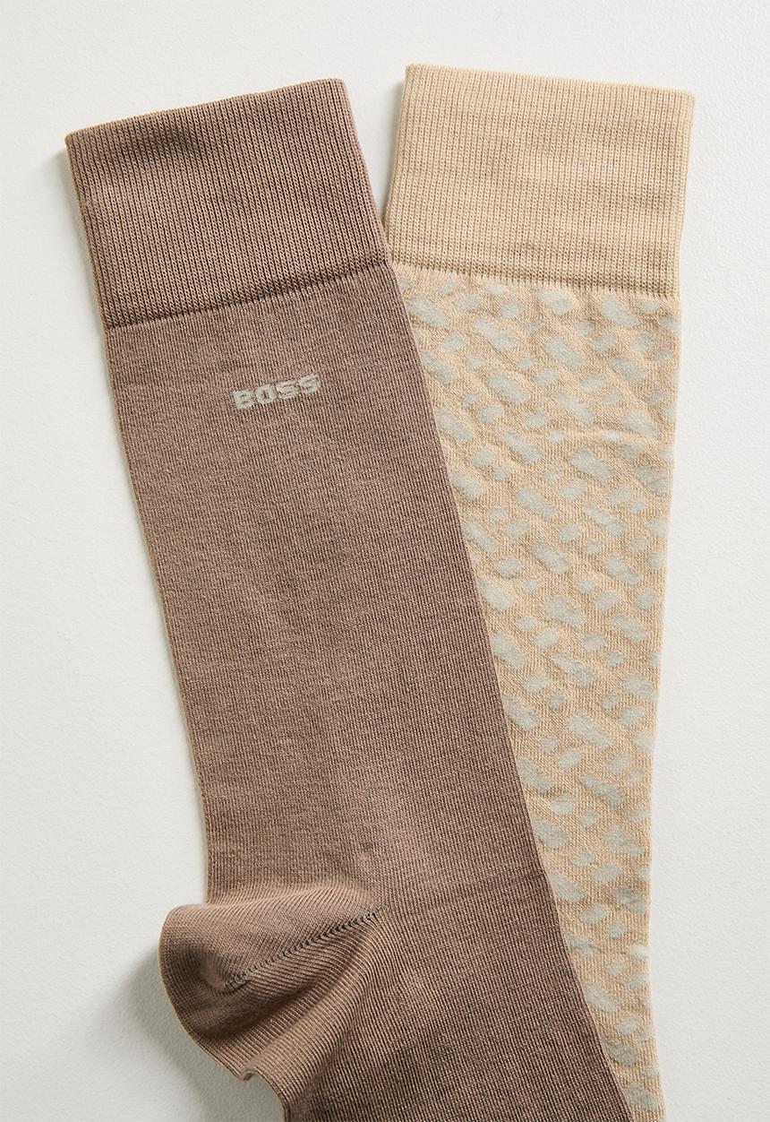 BOSS - 2P RS Monogram CC - neutral & brown