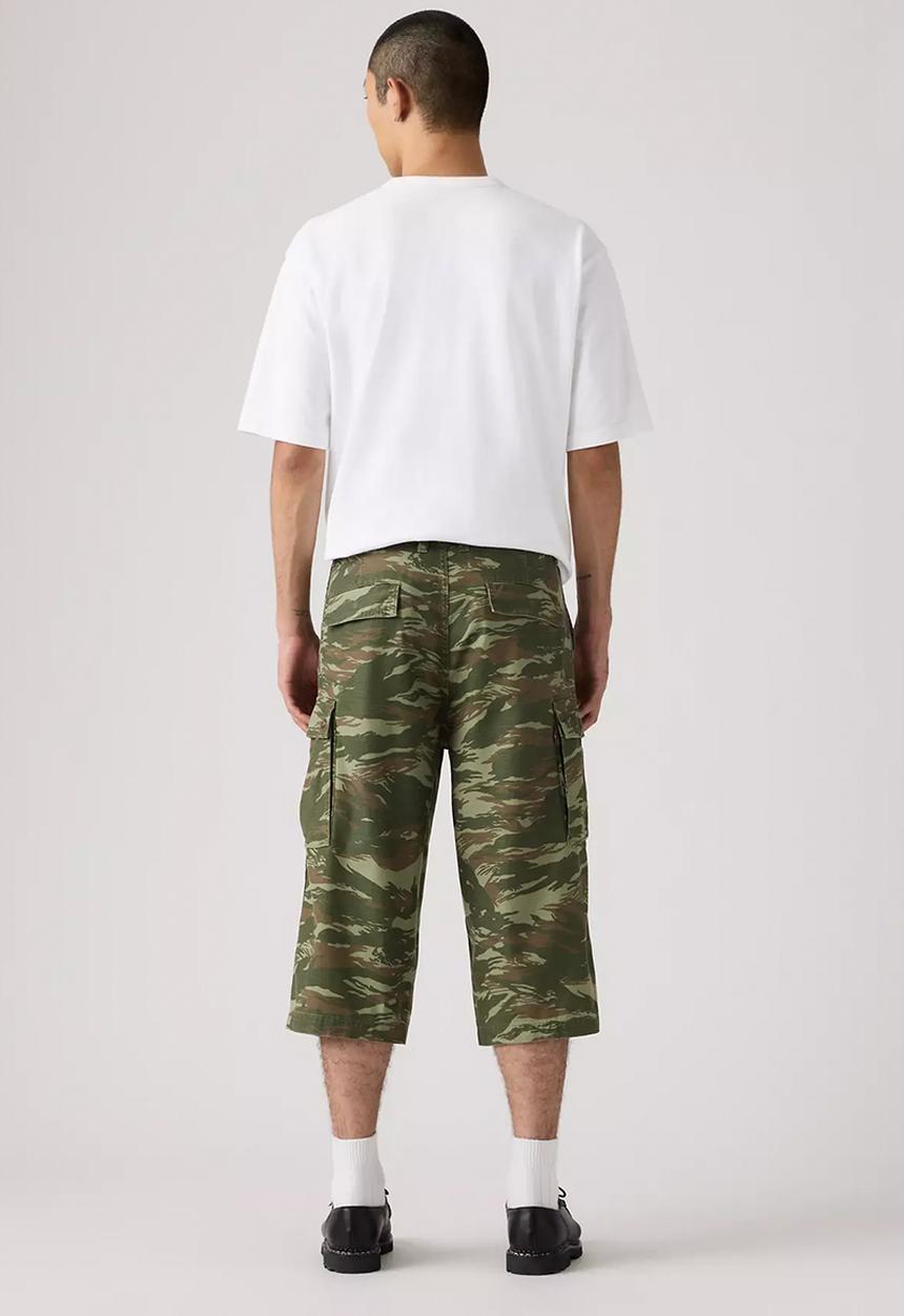 Levi’s® - 478 BAGGY CAPRI UTILITY ABSTRACT LIZARD