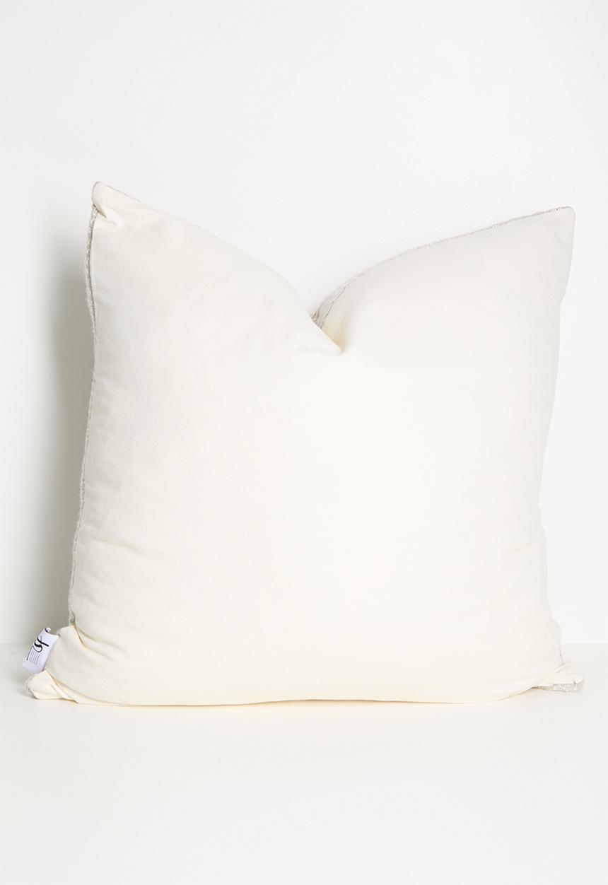 Sixth Floor - Blaze Outdoor/Indoor Geo Cushion Cover - Natural