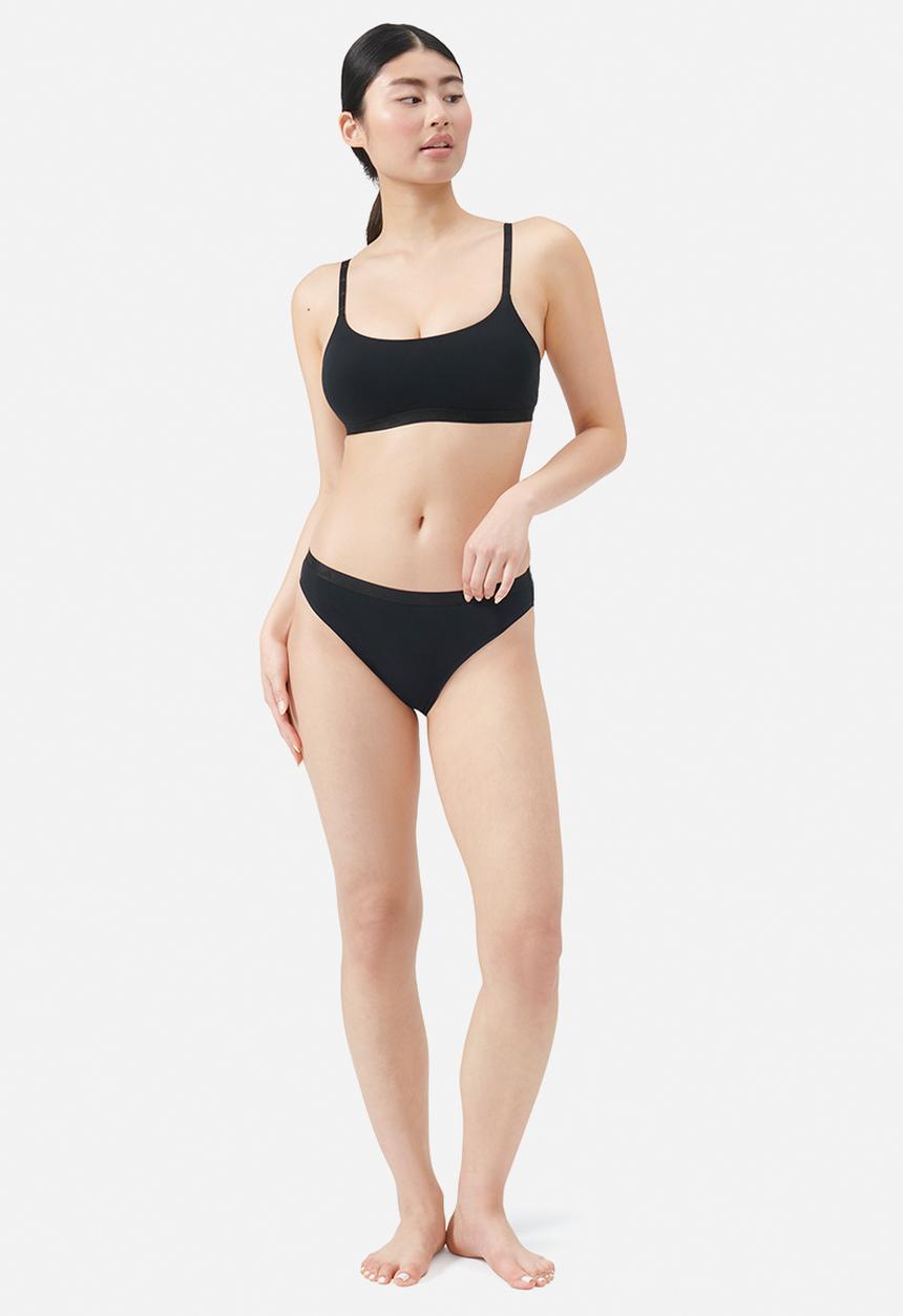 adidas Performance - High leg bikini - single item - black