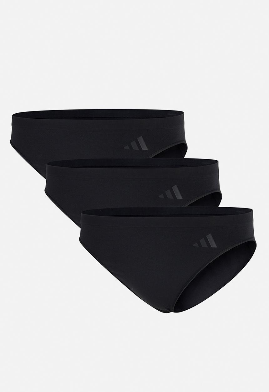 adidas Originals - Panties active seamless 3 pack - bikini - black
