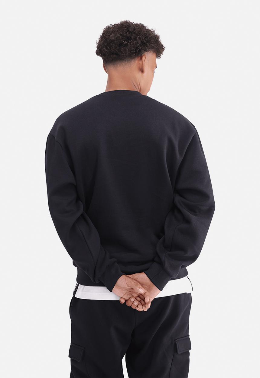 adidas Performance - Essentials Feelcozy Fleece Sweatshirt - Black/Wht