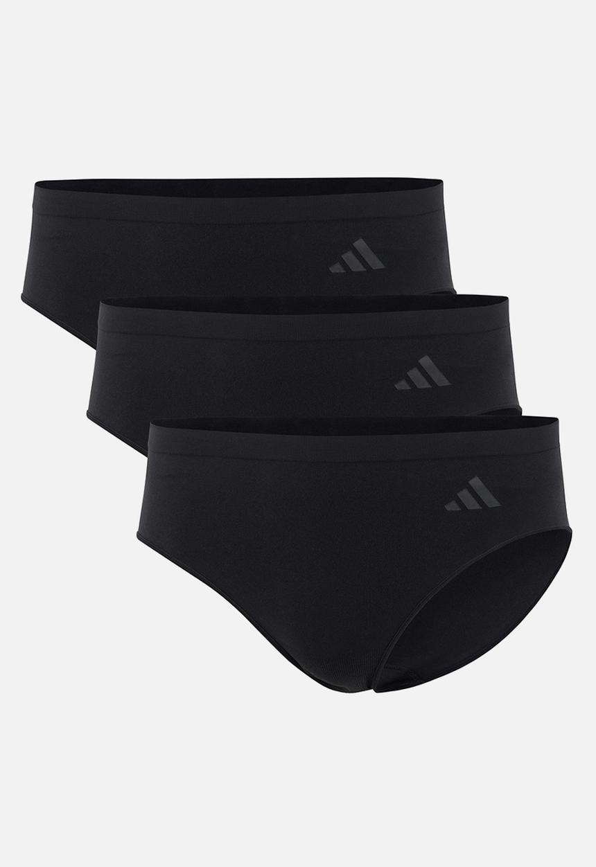 adidas Originals - Panties active seamless 3 pack - hipster - black