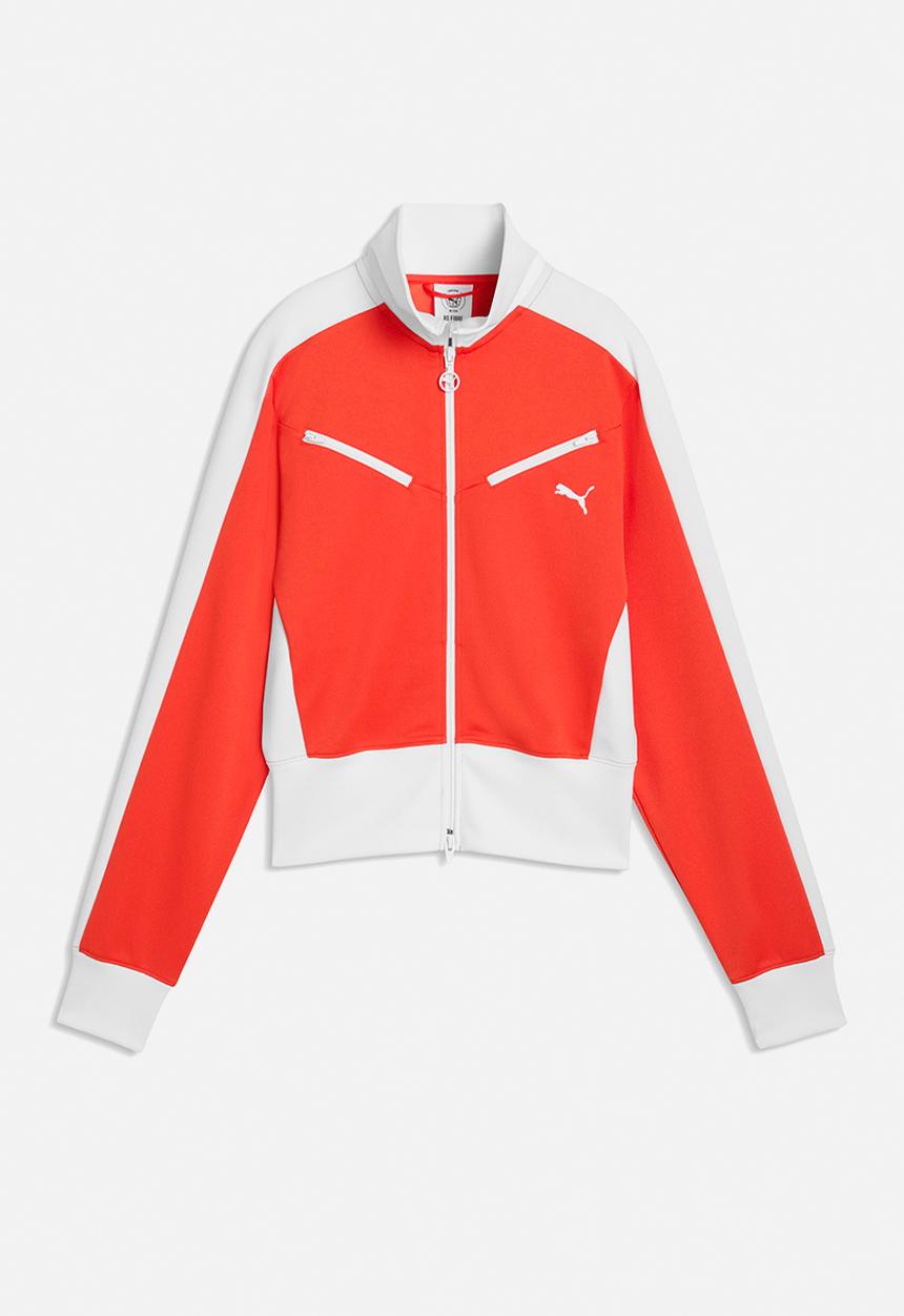 PUMA - T7 Retro Track Jacket - Red Flash