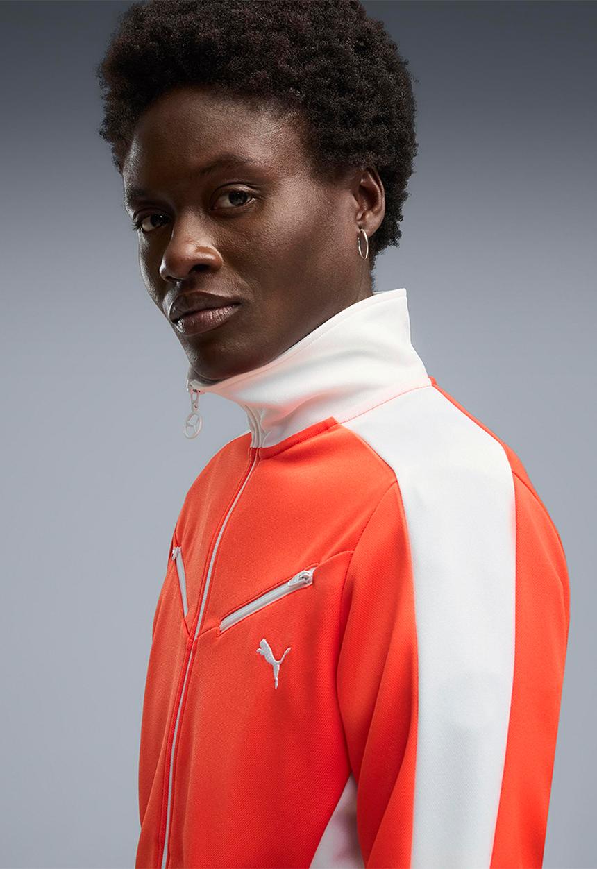 PUMA - T7 Retro Track Jacket - Red Flash