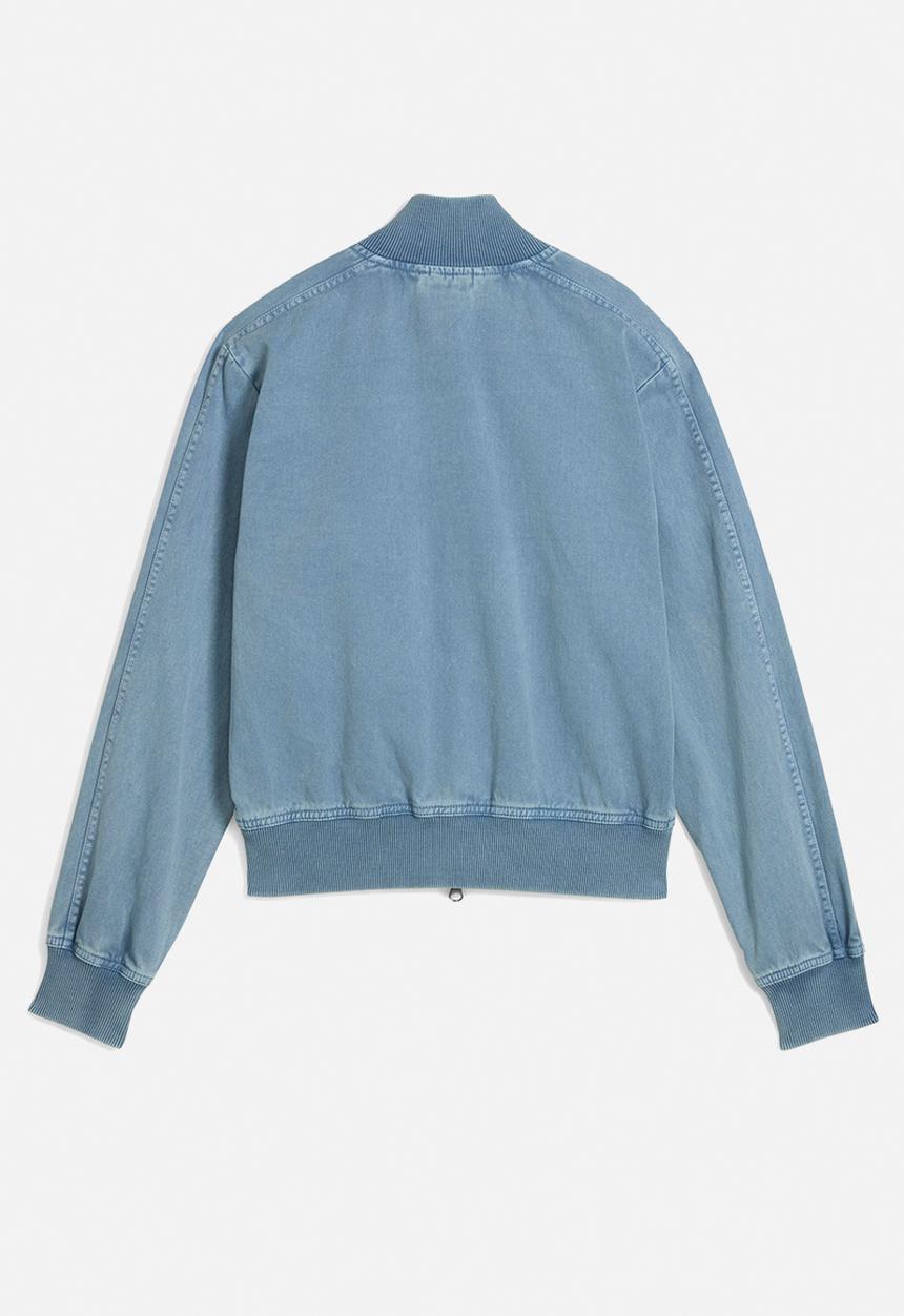 PUMA - Future.Puma.Archive Washed Twill Short Jacket - Cool Blue