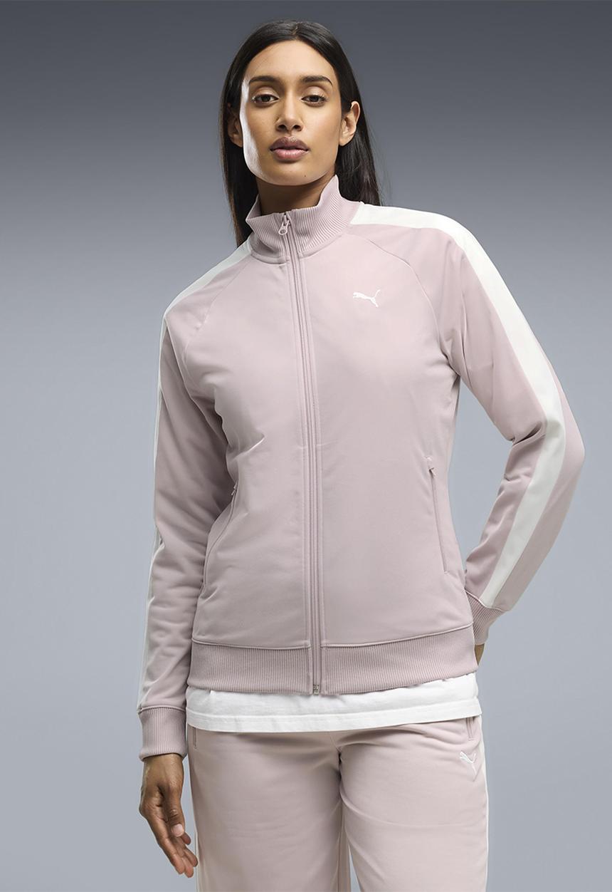 PUMA - Ess T7 Poly Track Jacket - Misty Pink