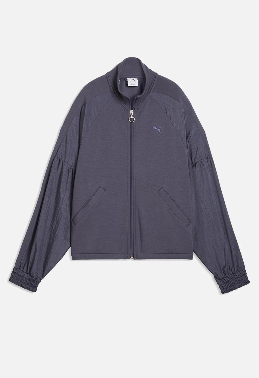 PUMA - Her Full-Zip Relaxed Dk Jacket - Inky Depths