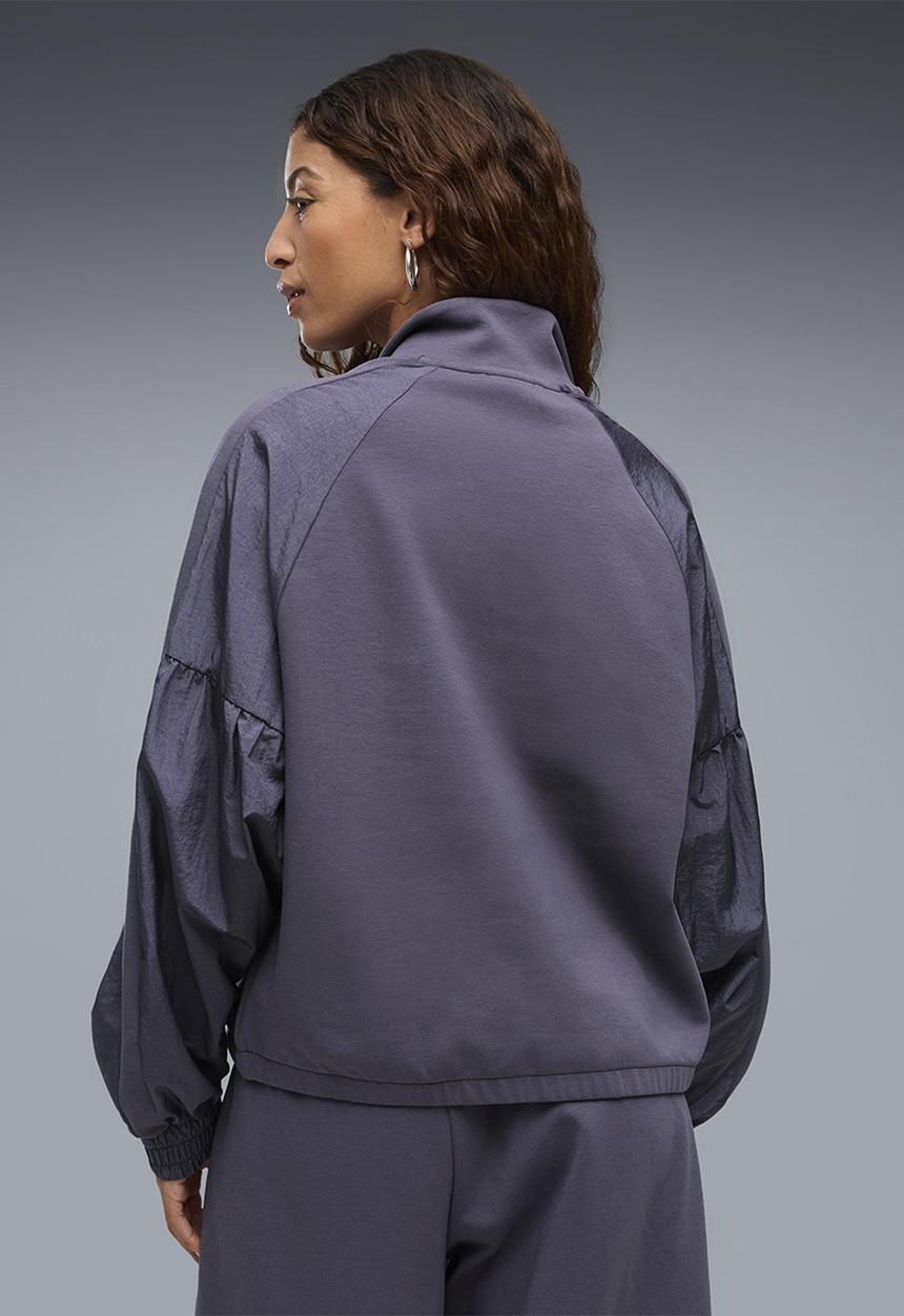 PUMA - Her Full-Zip Relaxed Dk Jacket - Inky Depths