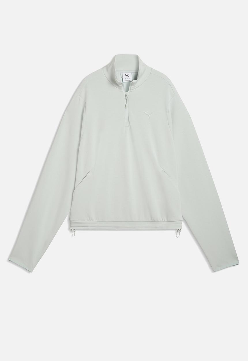 PUMA - Pumatech Sense Relaxed Half-Zip Dk - Créme De Mint