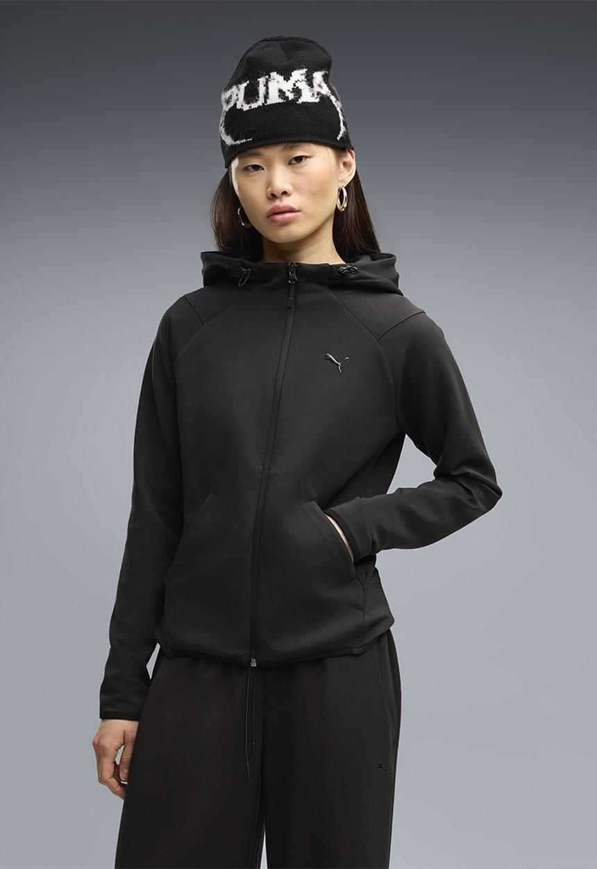 PUMA - Pumatech Sense Full-Zip Jacket Dk - Puma Black