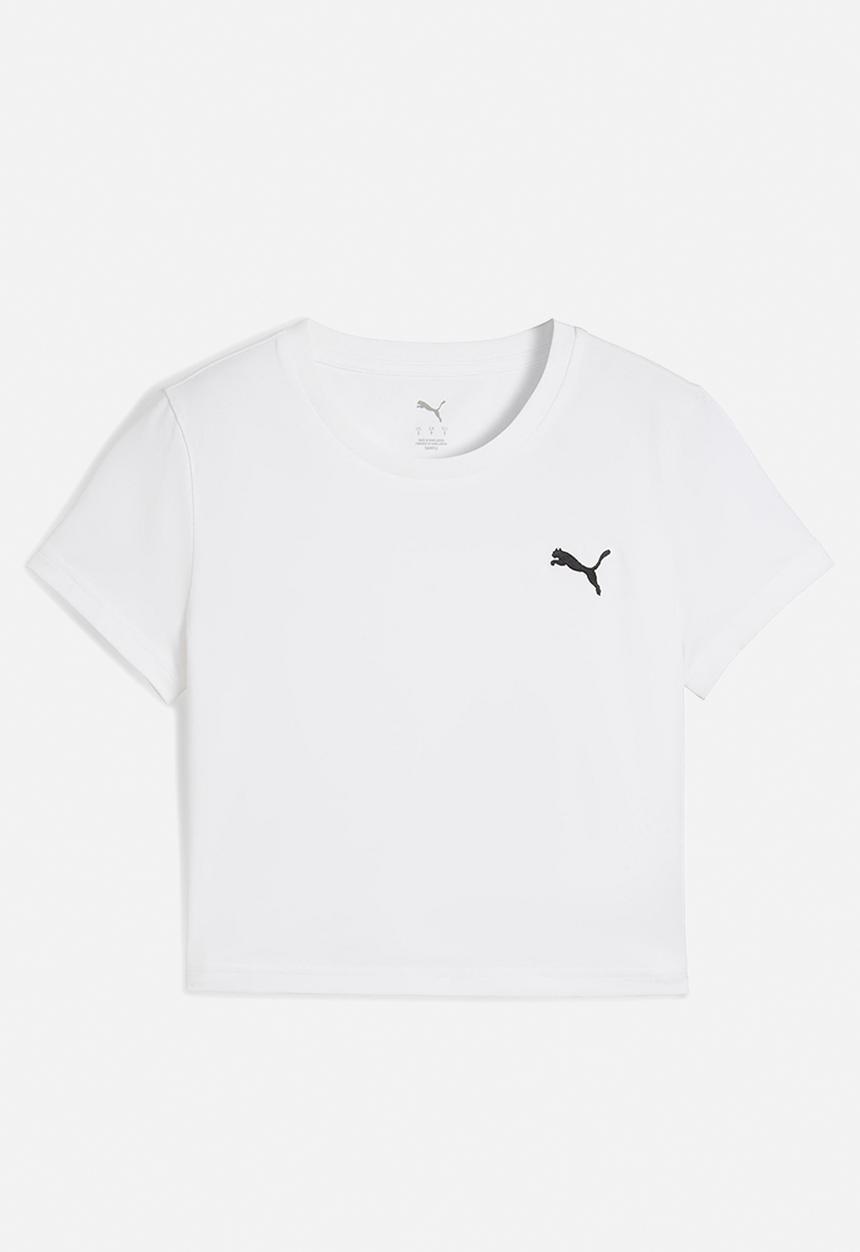 PUMA - Wardrobe Ess Baby Tee - Puma White