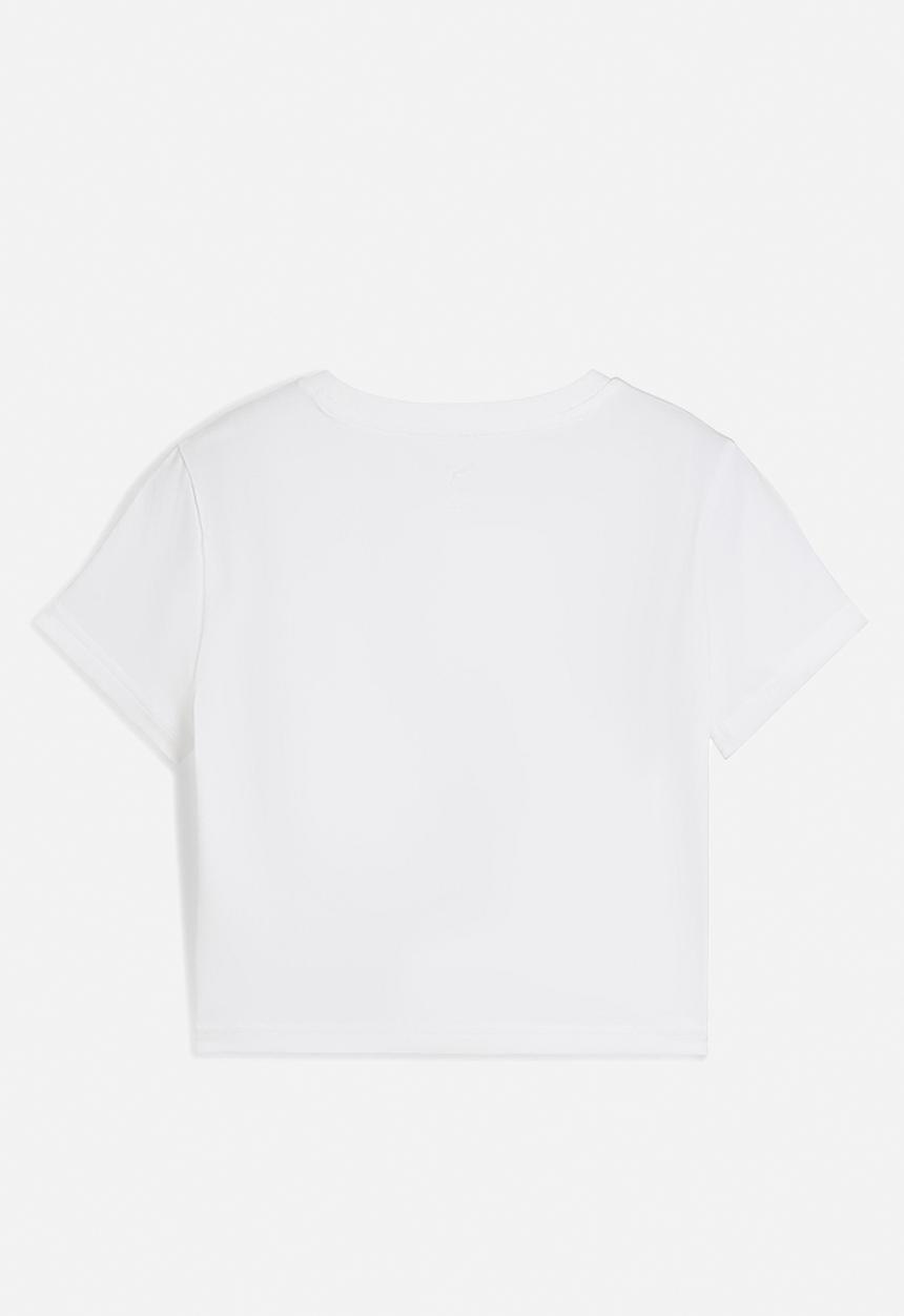 PUMA - Wardrobe Ess Baby Tee - Puma White