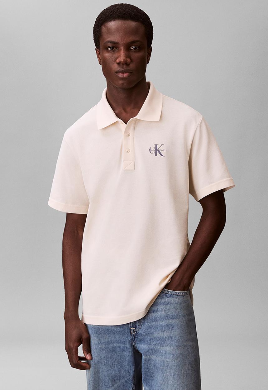 Calvin Klein - SS 30S EU WHOLESALE GRAPHIC TEE - Bright White