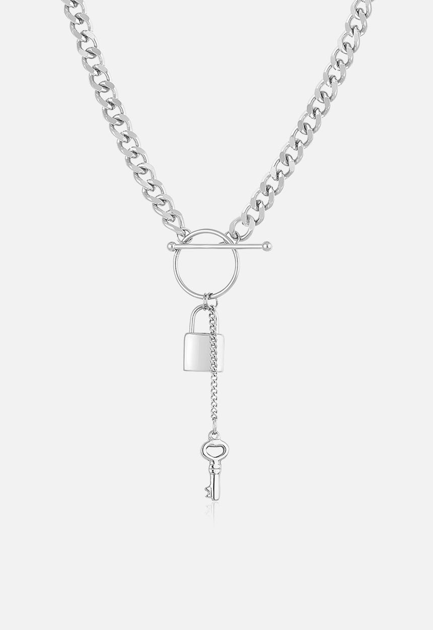 Daniel Klein - DKJ320005-1 Necklace - Silver