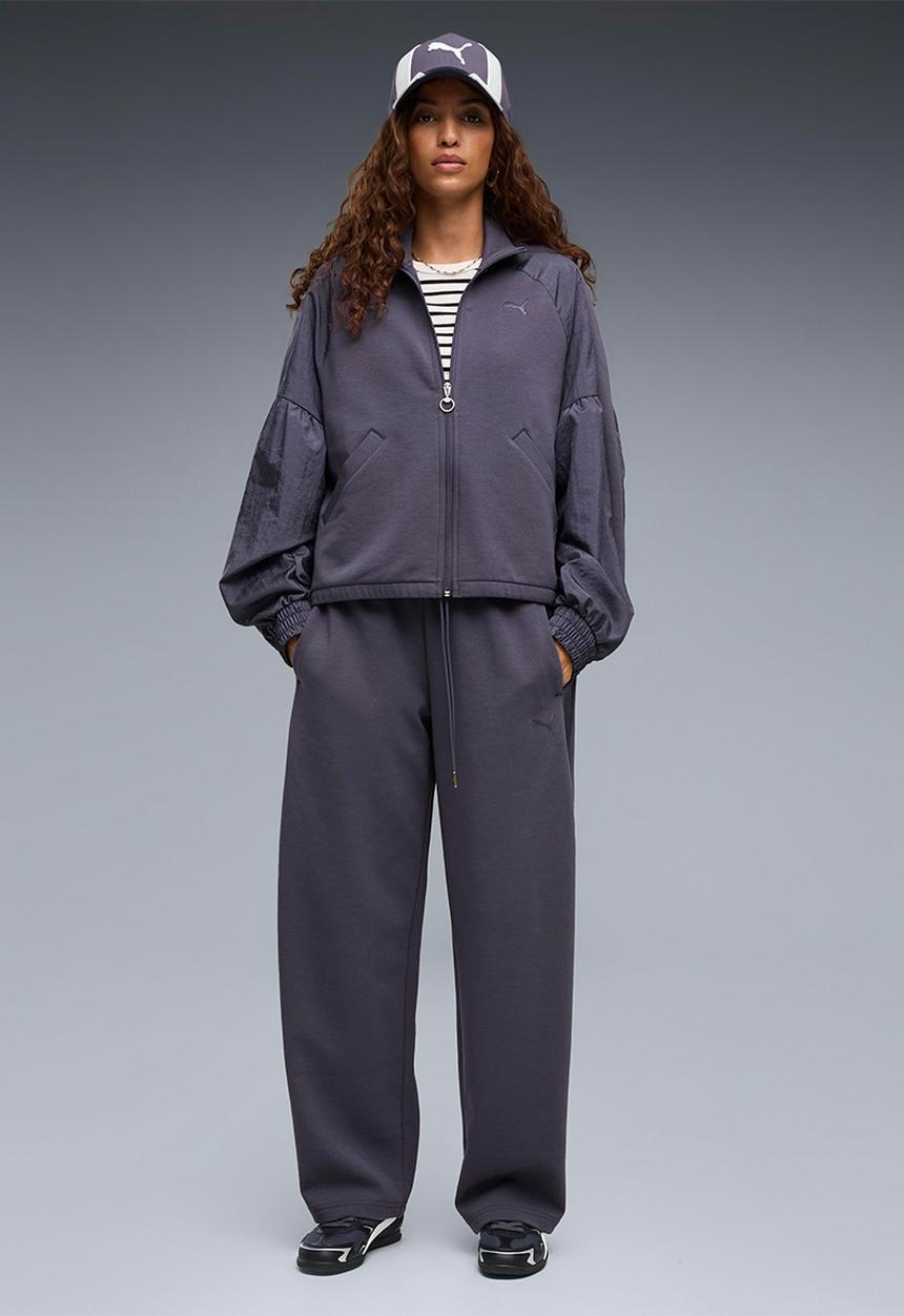 PUMA - Her Relaxed Dk Barrel Leg Pants - Inky Depths