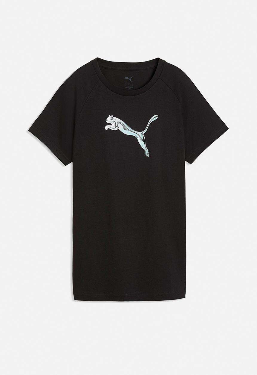 PUMA - Ess Logo Lab Tee - Puma Black