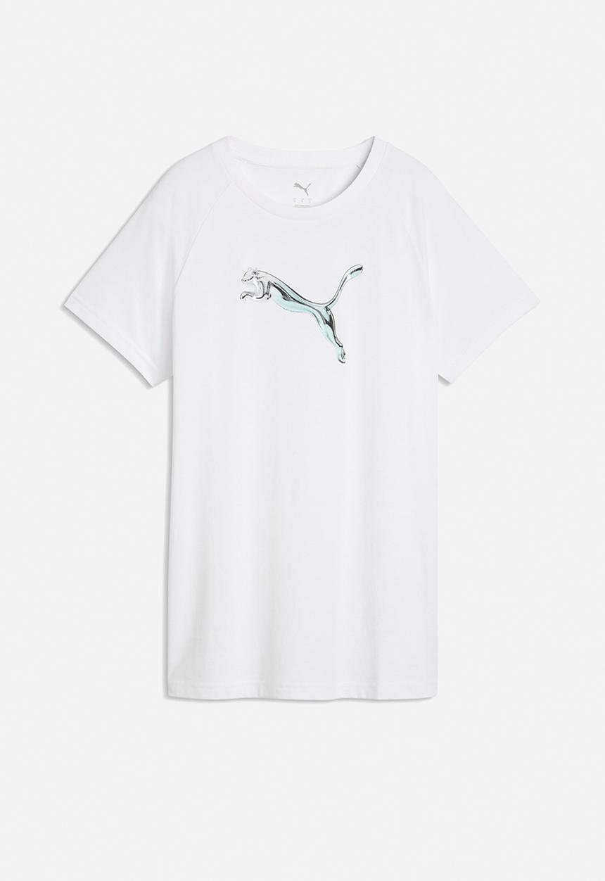 PUMA - Ess Logo Lab Tee - Puma White