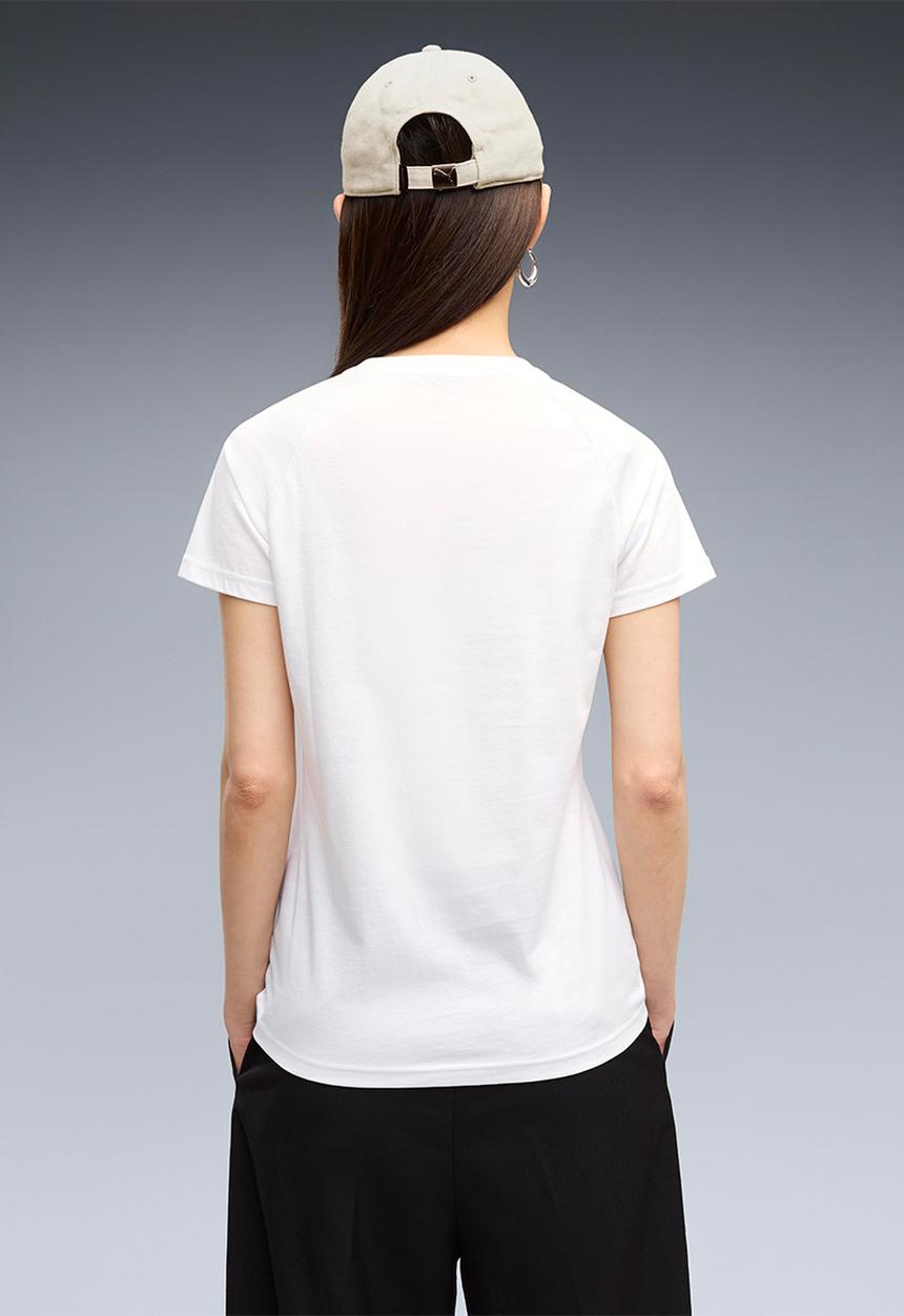 PUMA - Ess Logo Lab Tee - Puma White