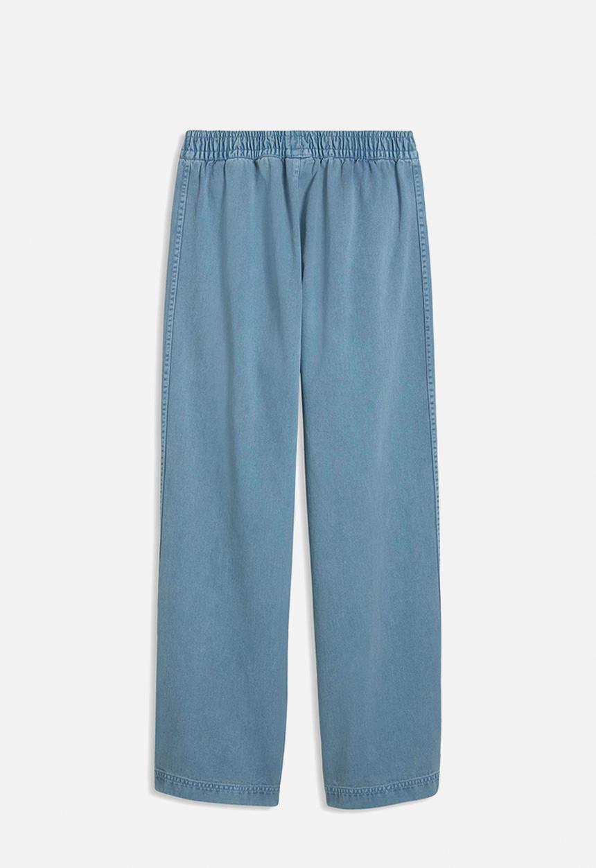 PUMA - T7 Relaxed Washed Twill Track Pants B - Cool Blue