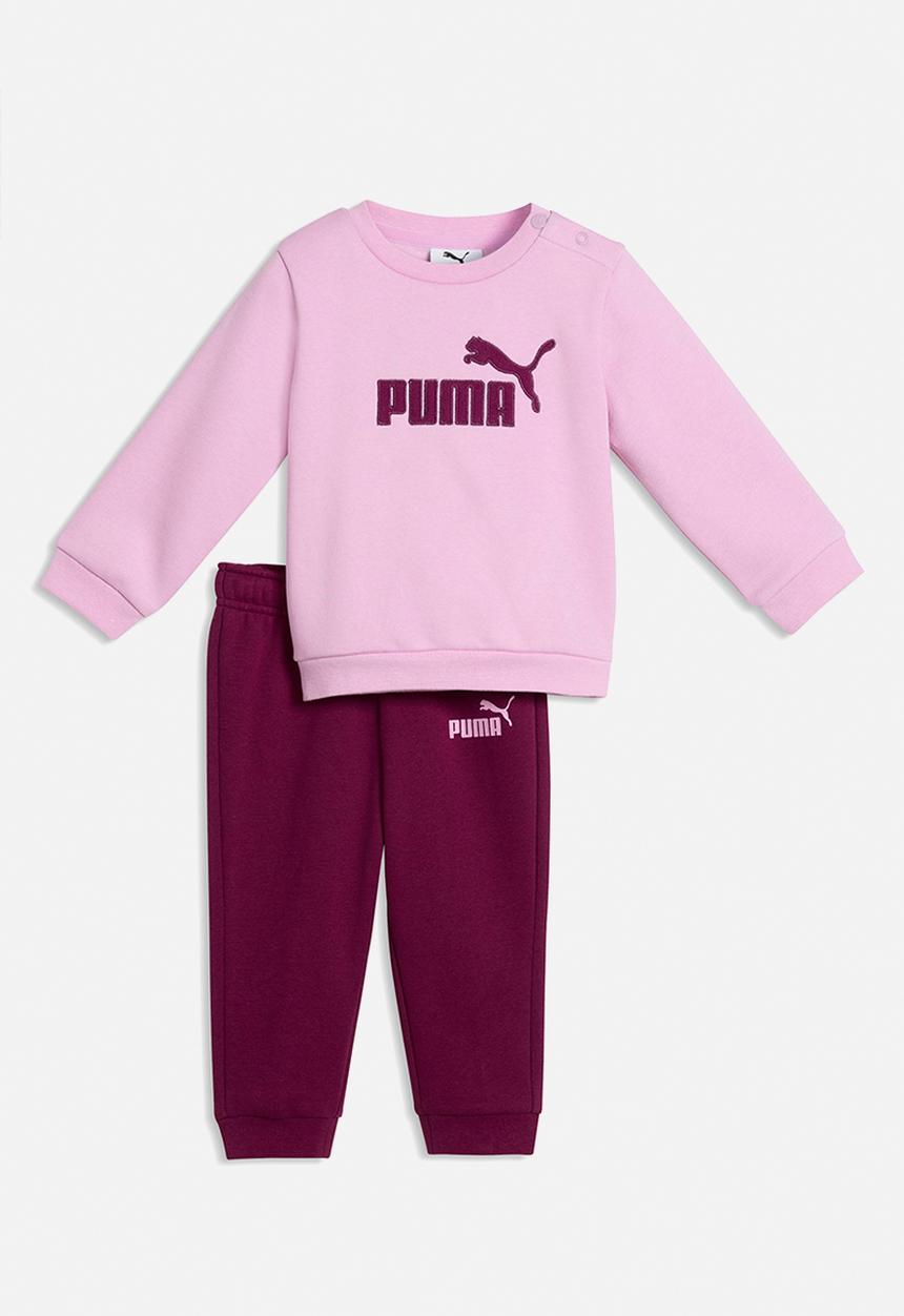 PUMA - Minicats Ess Crew Set Fl Interest Inf - Mauve Glow