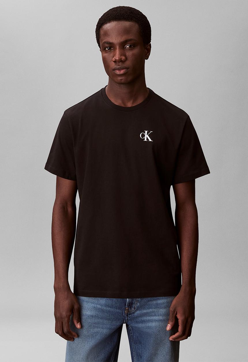 Calvin Klein - SS 30S EU WHOLESALE GRAPHIC TEE - Black