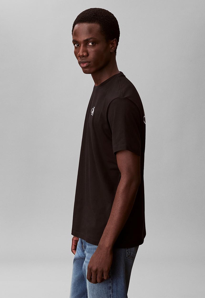 Calvin Klein - SS 30S EU WHOLESALE GRAPHIC TEE - Black