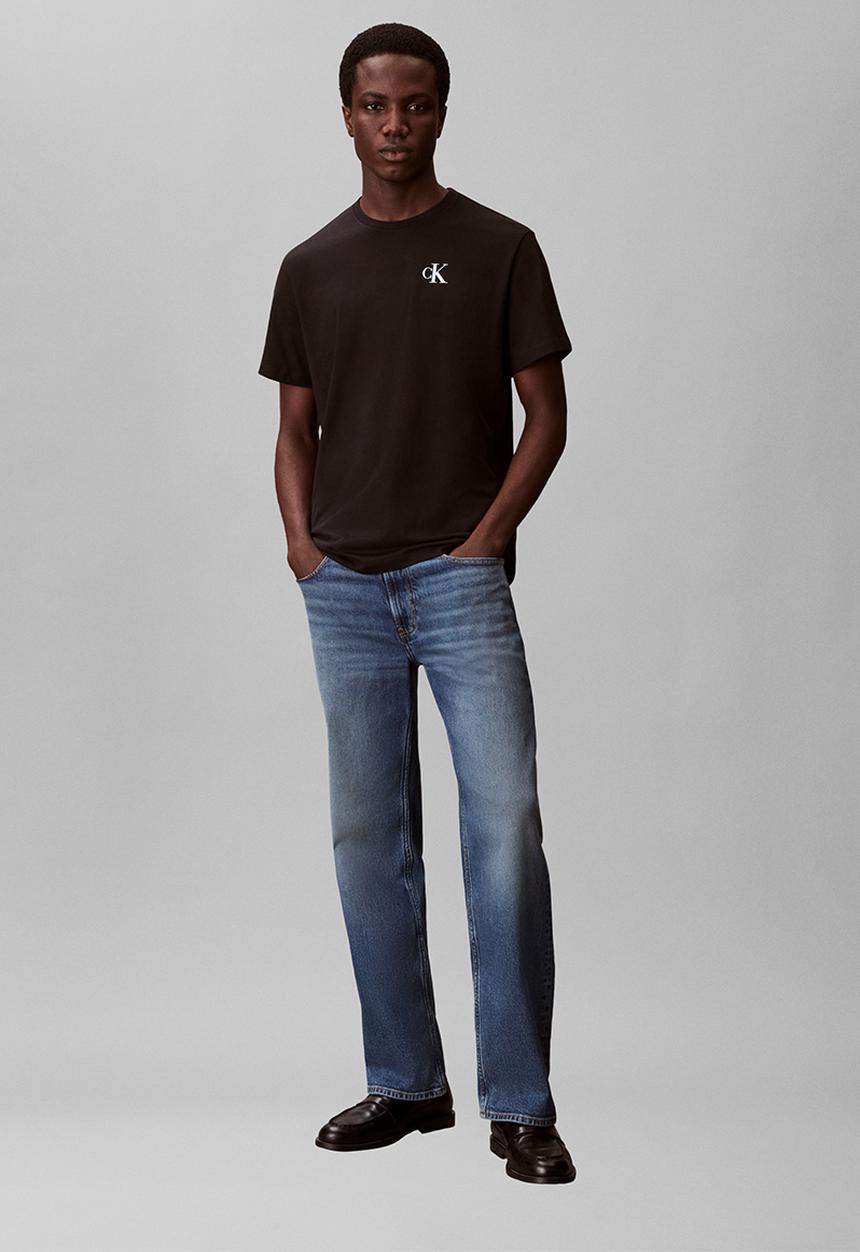Calvin Klein - SS 30S EU WHOLESALE GRAPHIC TEE - Black