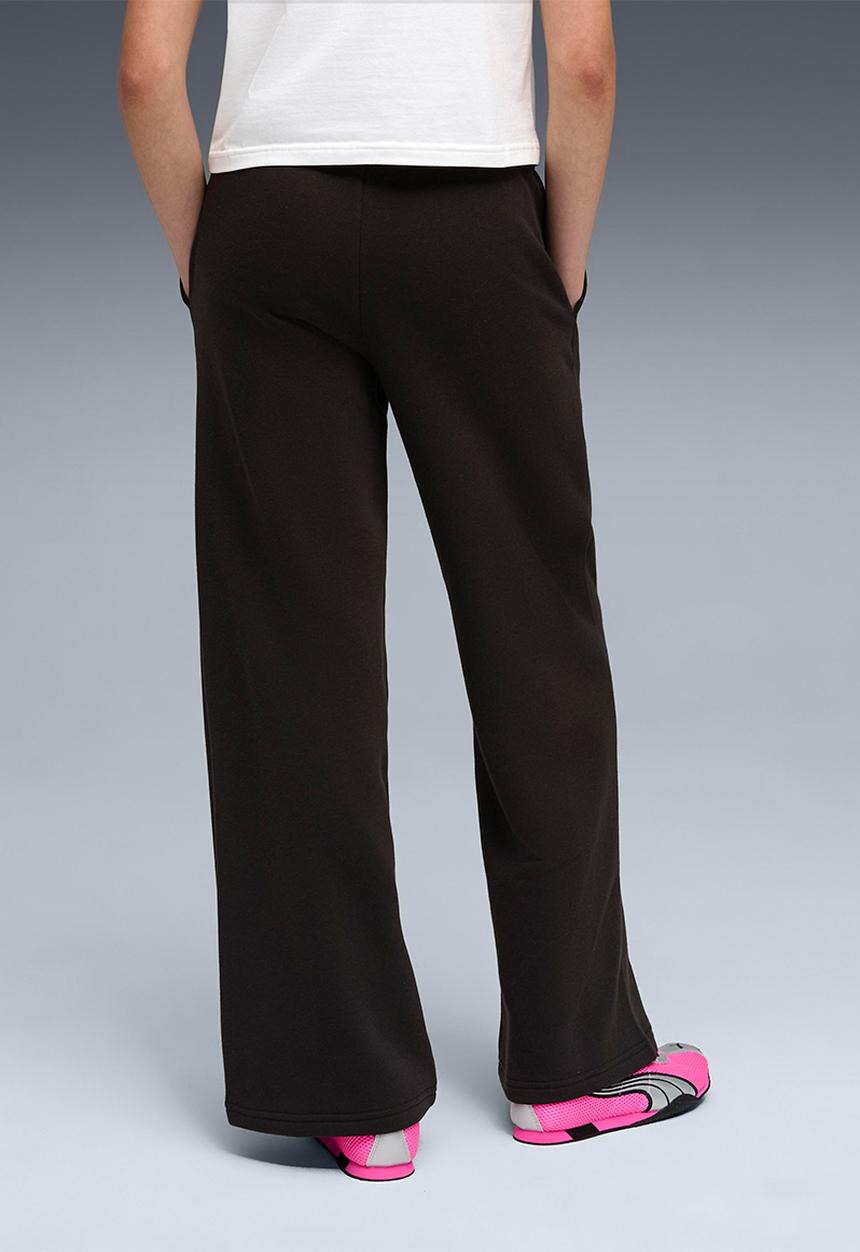 PUMA - Ess Wide Leg Pants Tr G - Puma Black