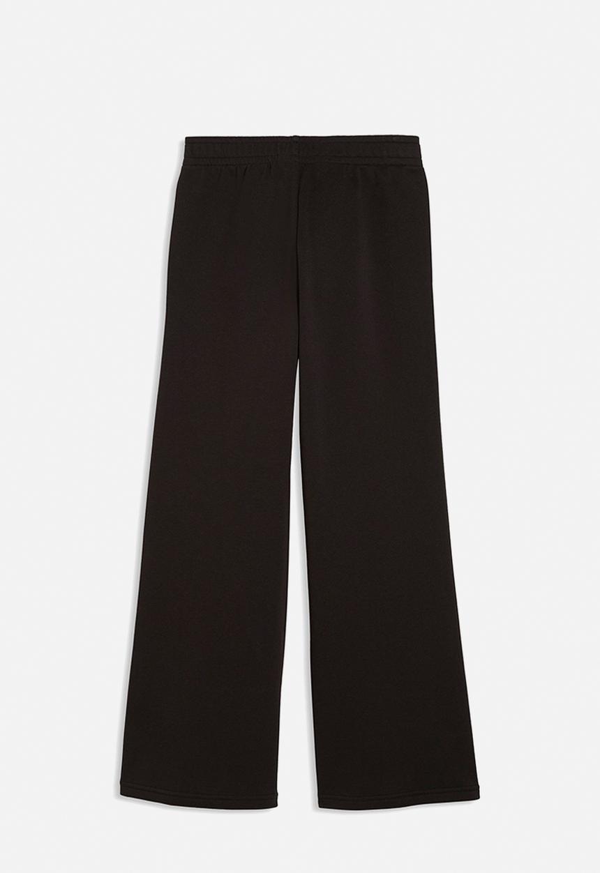 PUMA - Ess Wide Leg Pants Tr G - Puma Black