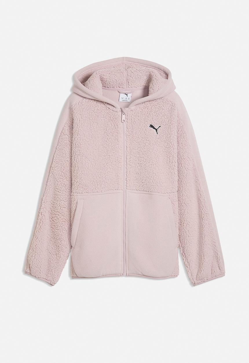 PUMA - Ess Elevated Winterized Relaxed Full-Zip - Misty Pink