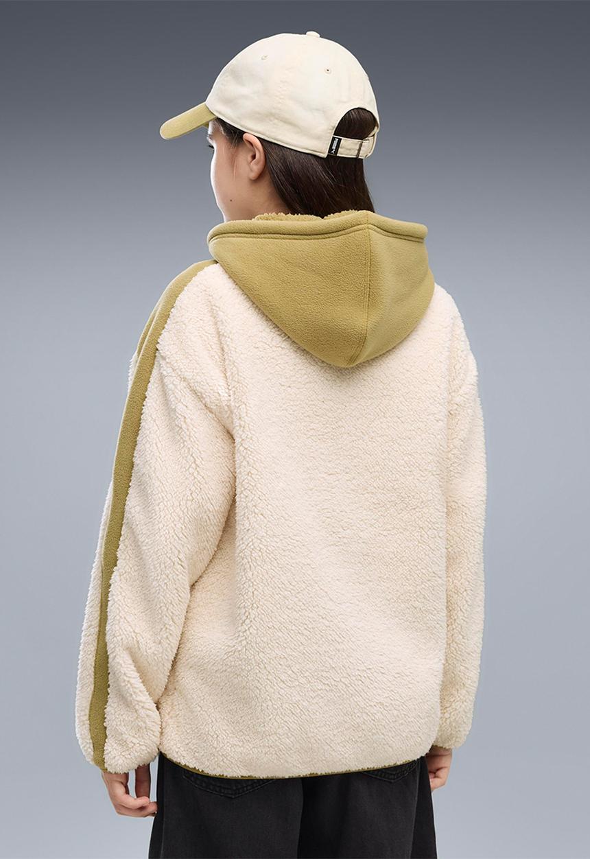 PUMA - Ess Elevated Winterized Relaxed Full-Zip - Alpine Snow
