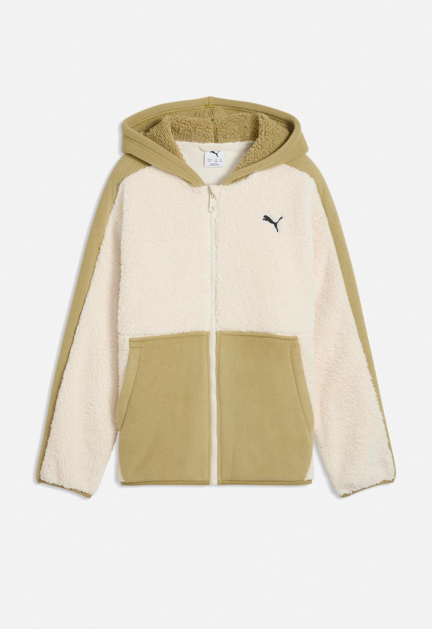 PUMA - Ess Elevated Winterized Relaxed Full-Zip - Alpine Snow