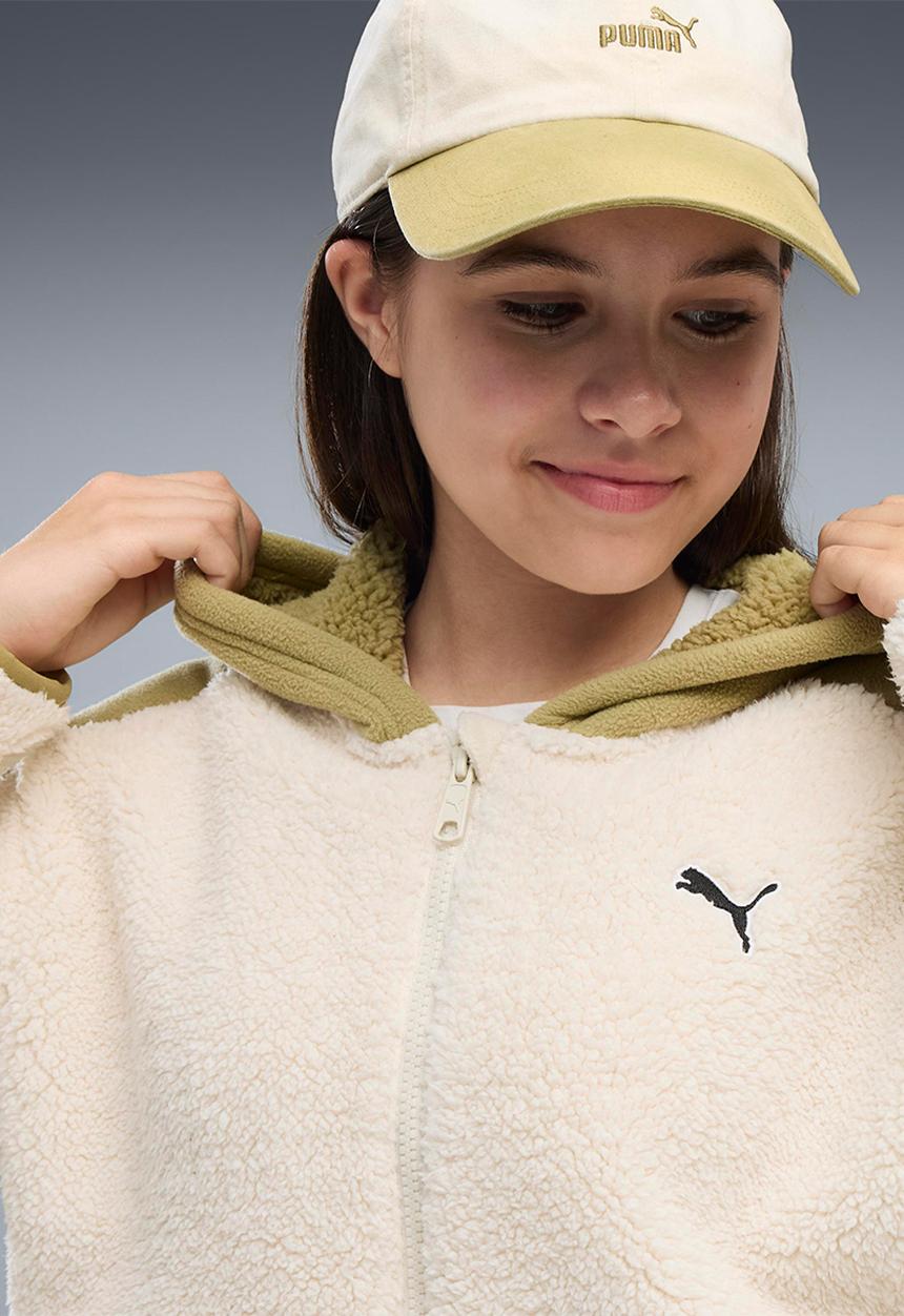 PUMA - Ess Elevated Winterized Relaxed Full-Zip - Alpine Snow