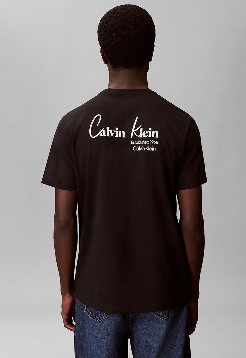 Calvin Klein - 30S EU WHOLESALE JEANS GRAPHICS - Black