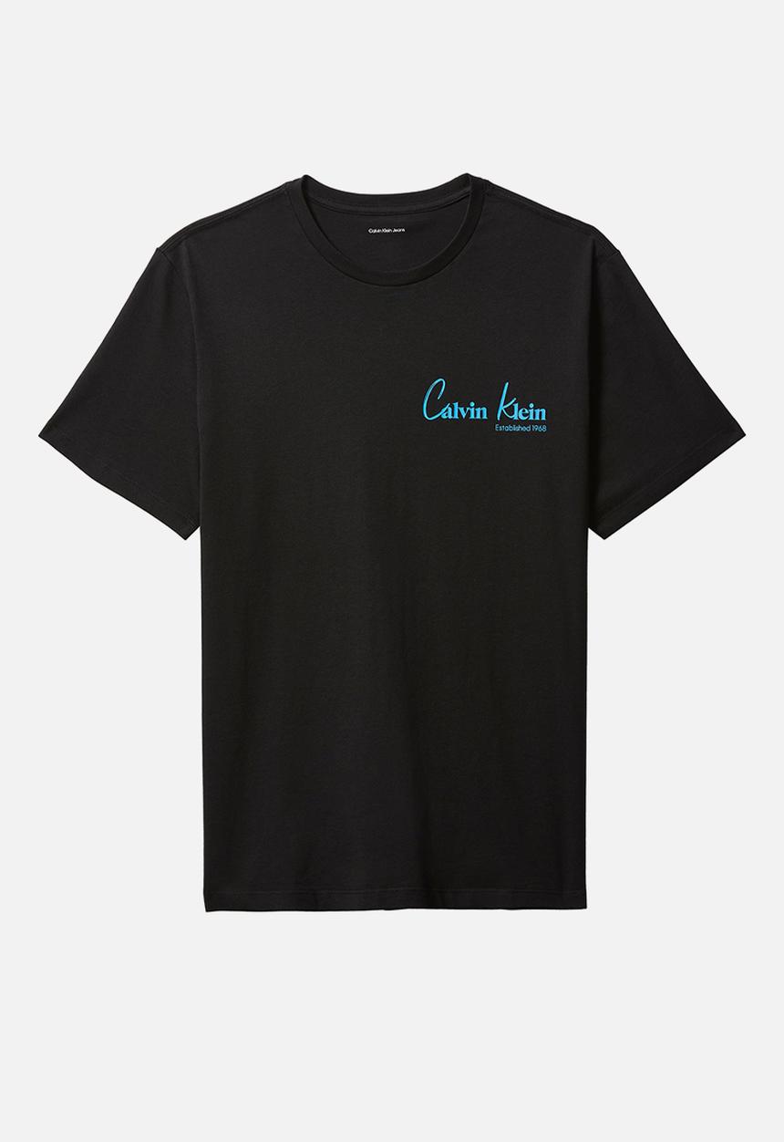 Calvin Klein - 30S EU WHOLESALE JEANS GRAPHICS - Black