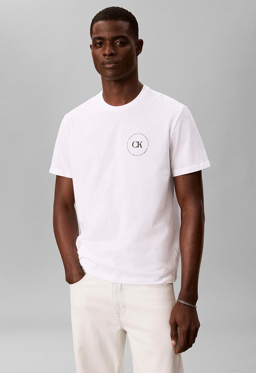 Calvin Klein - 30S EU WHOLESALE JEANS GRAPHICS - Bright White