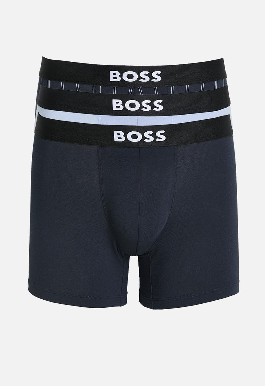 BOSS - BoxerBr 3 Pack BOSS ONE D - Blue