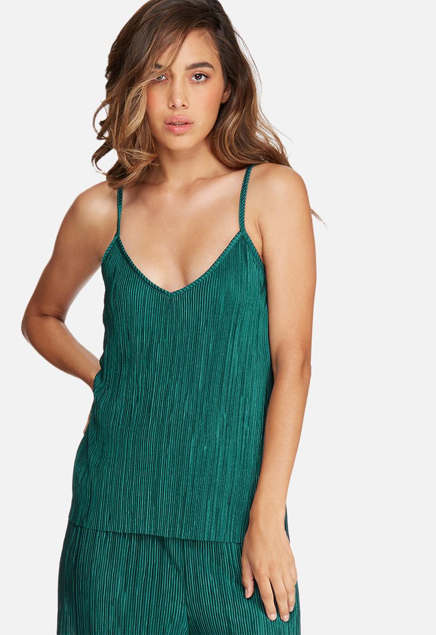 dailyfriday - Plissé v-neck cami