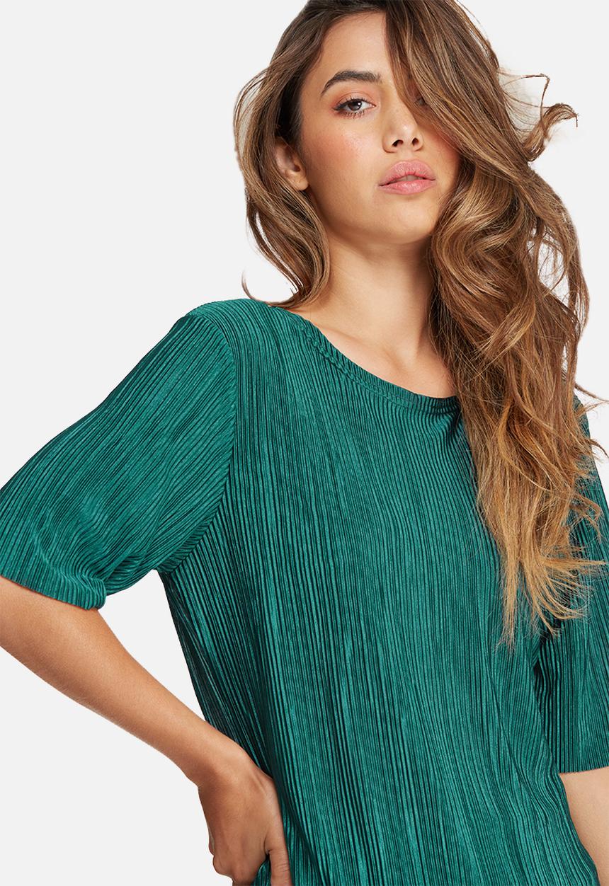 dailyfriday - Plissé dip back top