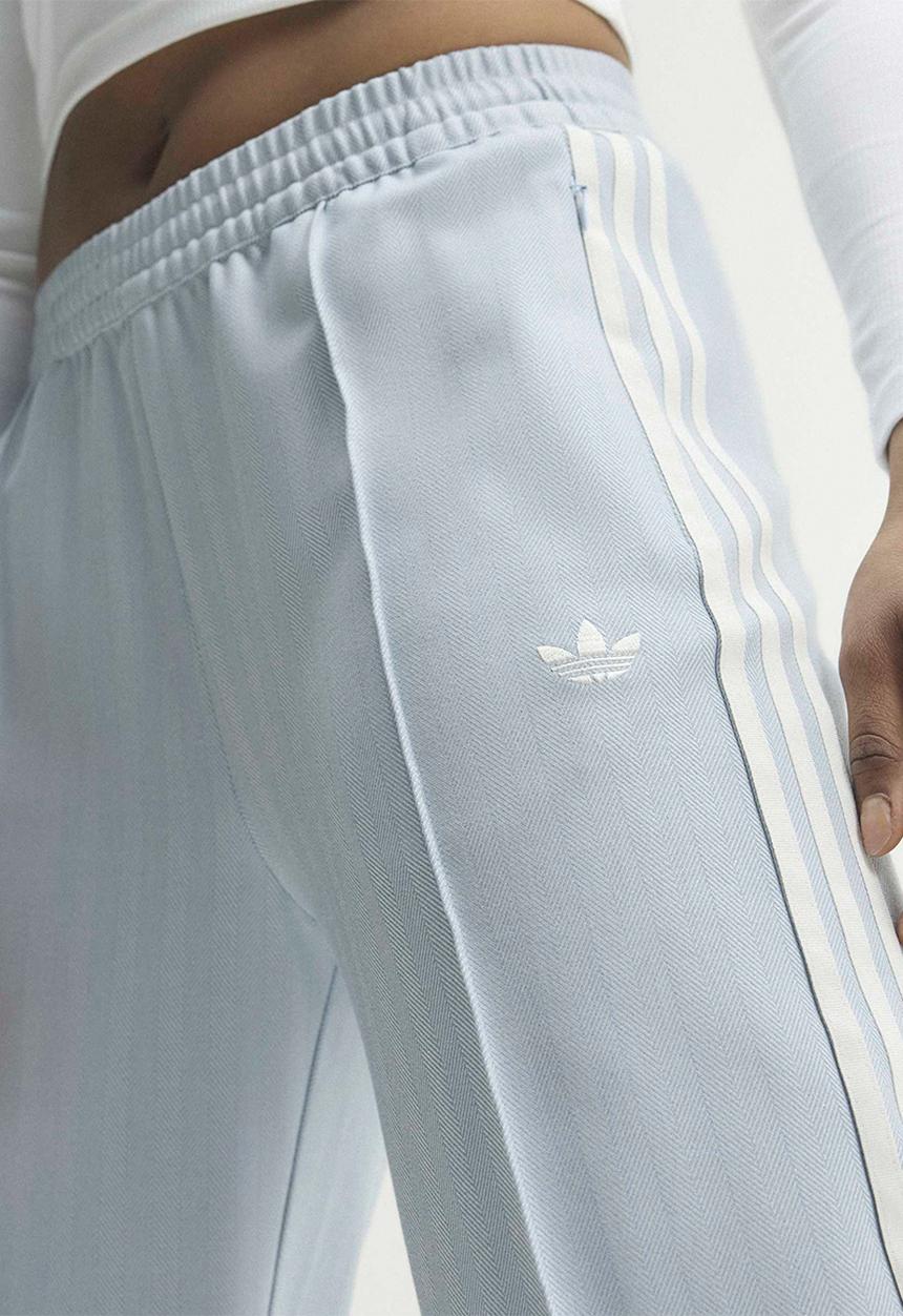 adidas Originals - Tweed Classic Firebird Track Pants - Crystal Sky