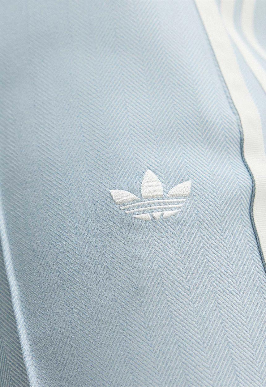 adidas Originals - Tweed Classic Firebird Track Pants - Crystal Sky
