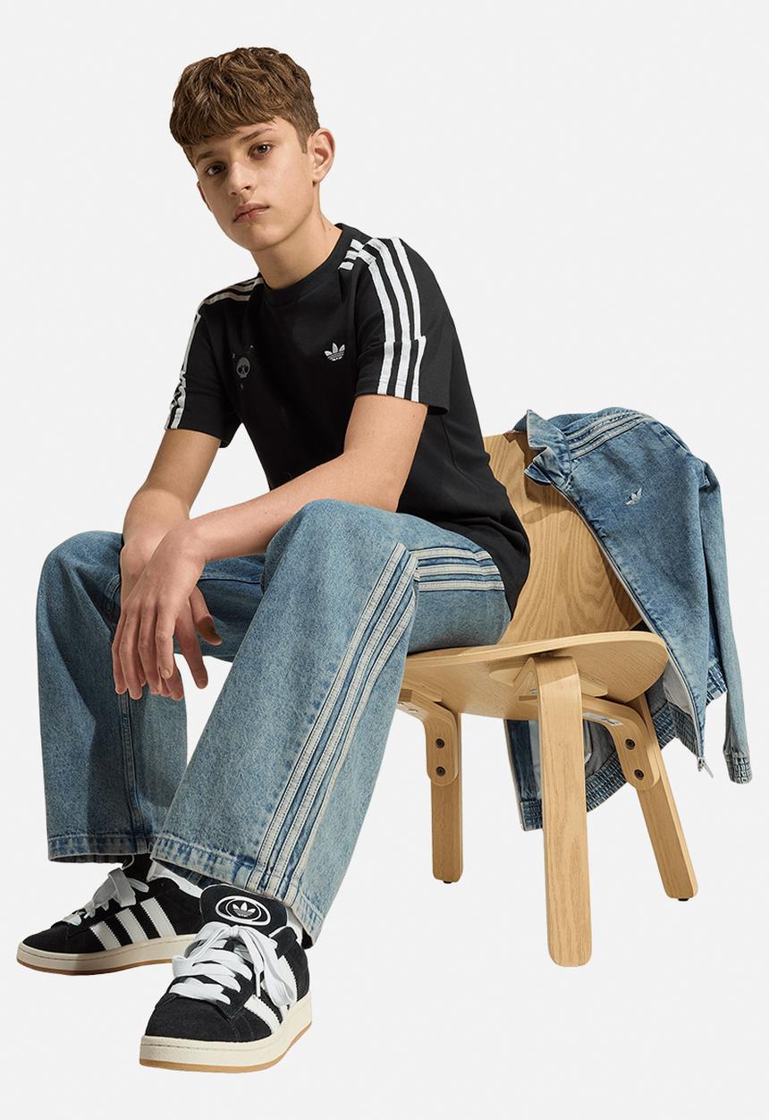 adidas Originals - Gfx Loose Tee - Black/White